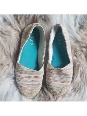 Roxy Loafers Slip On Woven